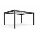 EGHUUN Pergola Mezzo, Louvered Roof, Electric and Remote Controlled - Freestanding