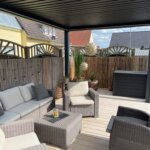 EGHUUN Pergola Piano, Louvered Roof, Manual Control (Crank) photo review