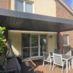 EGHUUN Pergola Piano, Louvered Roof, Manual Control (Crank) photo review