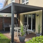 EGHUUN Pergola Piano, Louvered Roof, Manual Control (Crank) photo review