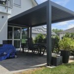 EGHUUN Pergola Piano, Louvered Roof, Manual Control (Crank) photo review