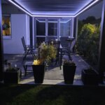 EGHUUN Pergola Piano, Louvered Roof, Manual Control (Crank) photo review