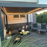 EGHUUN Pergola Piano, Louvered Roof, Manual Control (Crank) photo review