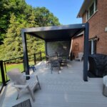 EGHUUN Pergola Piano, Louvered Roof, Manual Control (Crank) photo review