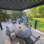 EGHUUN Pergola Piano, Louvered Roof, Manual Control (Crank) photo review