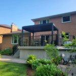 EGHUUN Pergola Piano, Louvered Roof, Manual Control (Crank) photo review